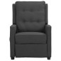 vidaXL Relaxsessel Dunkelgrau Stoff vidaXL Relaxsessel Dunkelgrau Stoff