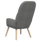 vidaXL Relaxsessel Hellgrau Stoff vidaXL Relaxsessel Hellgrau Stoff
