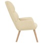 vidaXL Relaxsessel Creme Stoff vidaXL Relaxsessel Creme Stoff