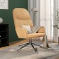 vidaXL Relaxsessel Cremeweiß Wildleder-Optik vidaXL Relaxsessel Cremeweiß Wildleder-Optik