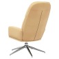 vidaXL Relaxsessel Cremeweiß Wildleder-Optik vidaXL Relaxsessel Cremeweiß Wildleder-Optik