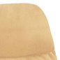 vidaXL Relaxsessel Cremeweiß Wildleder-Optik vidaXL Relaxsessel Cremeweiß Wildleder-Optik