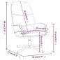 vidaXL Relaxsessel Schwarz Kunstleder vidaXL Relaxsessel Schwarz Kunstleder