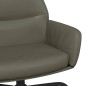 vidaXL Relaxsessel Grau Kunstleder