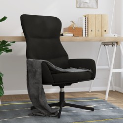 vidaXL Relaxsessel Schwarz Samt