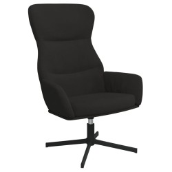 vidaXL Relaxsessel Schwarz Samt