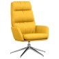 vidaXL Relaxsessel Senfgelb Stoff