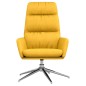 vidaXL Relaxsessel Senfgelb Stoff