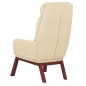 vidaXL Relaxsessel Creme Stoff vidaXL Relaxsessel Creme Stoff