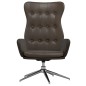 vidaXL Relaxsessel Glänzend Braun Kunstleder vidaXL Relaxsessel Glänzend Braun Kunstleder