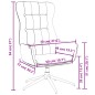 vidaXL Relaxsessel Glänzend Braun Kunstleder vidaXL Relaxsessel Glänzend Braun Kunstleder