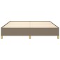 Bettgestell Taupe 160x200 cm Stoff Bettgestell Taupe 160x200 cm Stoff