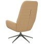 vidaXL Relaxsessel Creme Wildleder-Optik