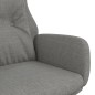 vidaXL Relaxsessel Hellgrau Stoff vidaXL Relaxsessel Hellgrau Stoff