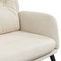 vidaXL Relaxsessel Creme Wildleder-Optik vidaXL Relaxsessel Creme Wildleder-Optik