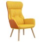 vidaXL Relaxsessel Senfgelb Stoff und PVC vidaXL Relaxsessel Senfgelb Stoff und PVC
