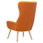 vidaXL Relaxsessel Senfgelb Stoff und PVC vidaXL Relaxsessel Senfgelb Stoff und PVC