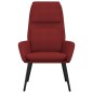 vidaXL Relaxsessel Weinrot Stoff vidaXL Relaxsessel Weinrot Stoff