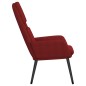 vidaXL Relaxsessel Weinrot Stoff vidaXL Relaxsessel Weinrot Stoff