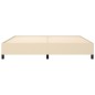 Bettgestell Creme 200x200 cm Stoff Bettgestell Creme 200x200 cm Stoff