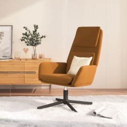 vidaXL Relaxsessel Braun Samt