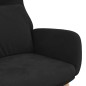vidaXL Relaxsessel Schwarz Samt vidaXL Relaxsessel Schwarz Samt