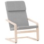 vidaXL Relaxsessel Hellgrau Stoff vidaXL Relaxsessel Hellgrau Stoff