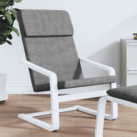 vidaXL Relaxsessel Dunkelgrau Stoff