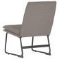 vidaXL Loungesessel Taupe 52x75x76 cm Stoff vidaXL Loungesessel Taupe 52x75x76 cm Stoff