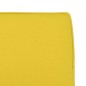 vidaXL Loungesessel Hellgelb 52x75x76 cm Stoff vidaXL Loungesessel Hellgelb 52x75x76 cm Stoff