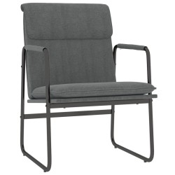 vidaXL Loungesessel Dunkelgrau 55x64x80 cm Stoff
