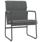 vidaXL Loungesessel Dunkelgrau 55x64x80 cm Stoff vidaXL Loungesessel Dunkelgrau 55x64x80 cm Stoff