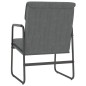 vidaXL Loungesessel Dunkelgrau 55x64x80 cm Stoff vidaXL Loungesessel Dunkelgrau 55x64x80 cm Stoff