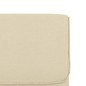 vidaXL Loungesessel Creme 55x64x80 cm Stoff vidaXL Loungesessel Creme 55x64x80 cm Stoff