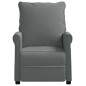 vidaXL Relaxsessel Elektrisch Dunkelgrau Stoff vidaXL Relaxsessel Elektrisch Dunkelgrau Stoff