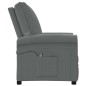 vidaXL Relaxsessel Elektrisch Dunkelgrau Stoff vidaXL Relaxsessel Elektrisch Dunkelgrau Stoff