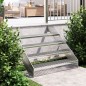 vidaXL Gitterroststufe 100x24x7 cm Verzinkter Stahl vidaXL Gitterroststufe 100x24x7 cm Verzinkter Stahl