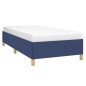 vidaXL Bettgestell Blau 90x200 cm Stoff vidaXL Bettgestell Blau 90x200 cm Stoff