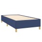vidaXL Bettgestell Blau 90x200 cm Stoff vidaXL Bettgestell Blau 90x200 cm Stoff