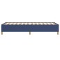 vidaXL Bettgestell Blau 90x200 cm Stoff vidaXL Bettgestell Blau 90x200 cm Stoff