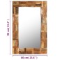 vidaXL Wandspiegel Altholz Massiv 60x90 cm vidaXL Wandspiegel Altholz Massiv 60x90 cm