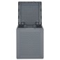 vidaXL Gartentruhe Grau PP Rattan 90 L vidaXL Gartentruhe Grau PP Rattan 90 L