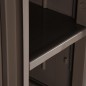 vidaXL Gartenschrank Braun 65x45x172 cm PP Holz-Optik vidaXL Gartenschrank Braun 65x45x172 cm PP Holz-Optik