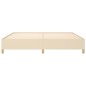 Bettgestell Creme 200x200 cm Stoff Bettgestell Creme 200x200 cm Stoff