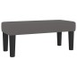 vidaXL Boxspringbett mit Matratze Grau 100x200 cm Kunstleder vidaXL Boxspringbett mit Matratze Grau 100x200 cm Kunstleder