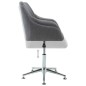 vidaXL Esszimmerstühle Drehbar 6 Stk. Hellgrau Stoff vidaXL Esszimmerstühle Drehbar 6 Stk. Hellgrau Stoff