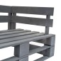 vidaXL Outdoor-Sofa Paletten mit Kissen in Sandfarben Kiefernholz vidaXL Outdoor-Sofa Paletten mit Kissen in Sandfarben Kiefernholz