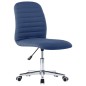 vidaXL Esszimmerstühle 6 Stk. Blau Stoff vidaXL Esszimmerstühle 6 Stk. Blau Stoff