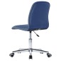 vidaXL Esszimmerstühle 6 Stk. Blau Stoff vidaXL Esszimmerstühle 6 Stk. Blau Stoff