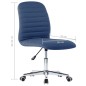 vidaXL Esszimmerstühle 6 Stk. Blau Stoff vidaXL Esszimmerstühle 6 Stk. Blau Stoff